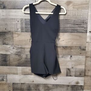 Black romper XS NWOT